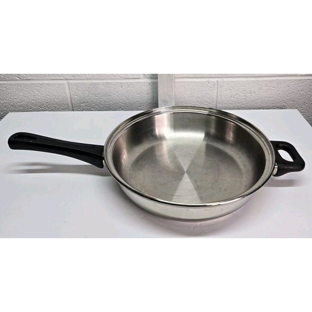 T304 Surgical Stainless Waterless Greaseless 11.5”Saute Pan